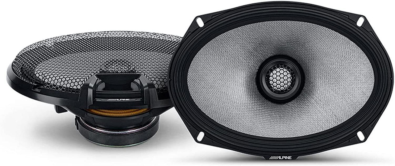 Alpine R-Series R2-S69C 6x9" Component & R2-S69 6x9" Car Audio Speaker