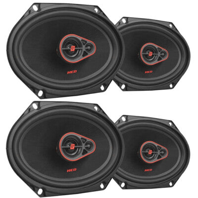 2 Pair Cerwin-Vega H7683 3 Way 6"x8" (5x7") Speakers Compatible 01-05 Ford Explorer Sport Trac