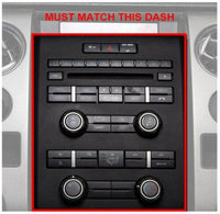Thumbnail for Single-Double DIN Radio Car Stereo Dash Install Kit for 2009-2014 Ford F-150