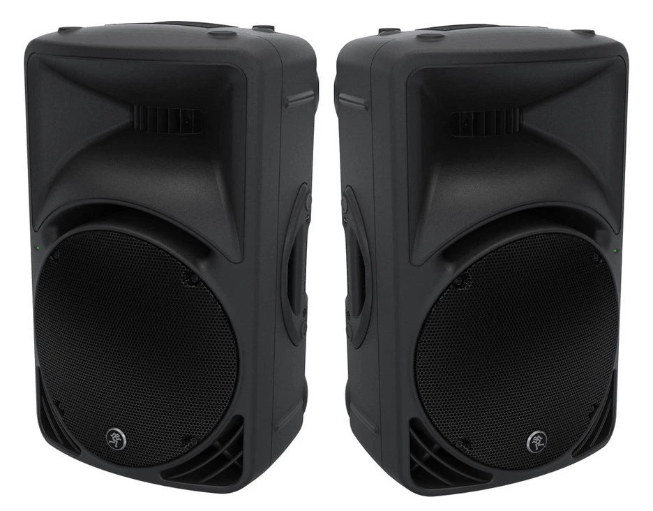 2 Mackie SRM450v3 1000W High-Definition Portable Powered Loudspeaker