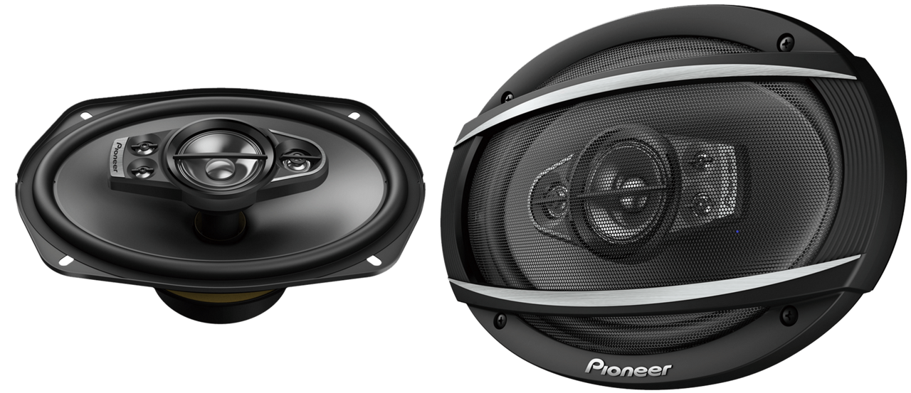 Pioneer TS-A6987S 6" x 9" 5-Way 700W Max 4-Ohms Car Audio Coaxial Speakers