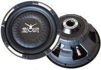 Thumbnail for Absolute XS-1000 10-Inch 1500 Watts Shallow Subwoofer + 8 Gauge Amp Kit