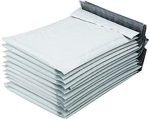 BMPaper #0 6x10 (Inner 6x9) Inches Poly Bubble Mailers Padded Envelopes Pack of 100