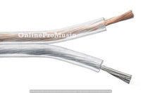 Thumbnail for 25 FT 8 GA AWG SUB WOOFER SPEAKER WIRE STRANDED COPPER MIX ZIP HOOK UP CABLE