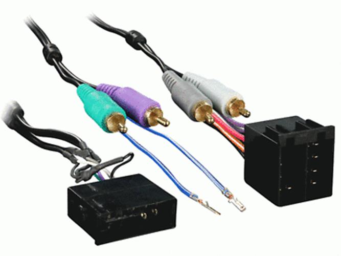 Metra 70-1785 car radio harness Audi Volkswagen amp integration 88-97