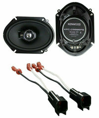 Thumbnail for Rear Kenwood Factory Speaker Replacement Kit Fit 1998-11 Ford Crown Victoria