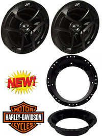 Thumbnail for Speaker Adapter for 98-13 Harley Davidson Touring Model + JVC 6.5