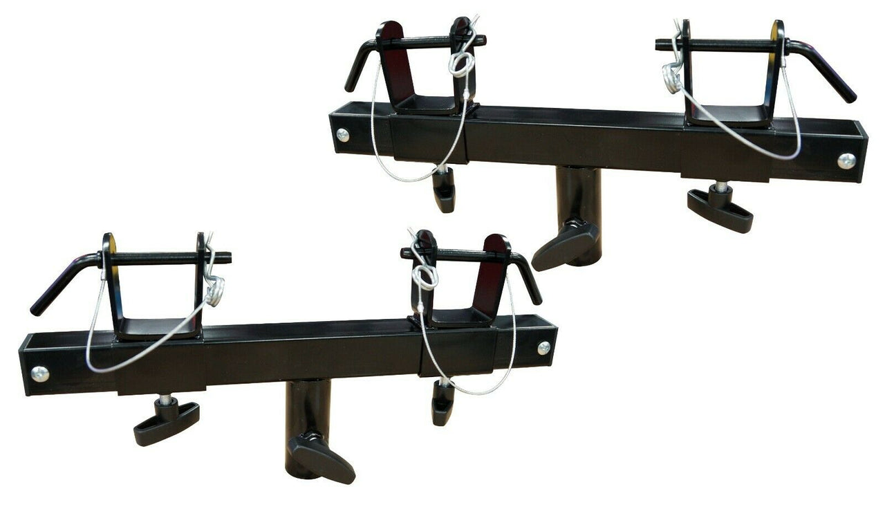 2 MR Truss Universal Black T-Adapter Triangle or Square Truss Adapter Bracket Tripod Crank Light Stand Bar