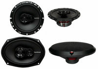 Thumbnail for Rockford Fosgate R169X3 6x9 260W 3 Way + R1675X2 6.75