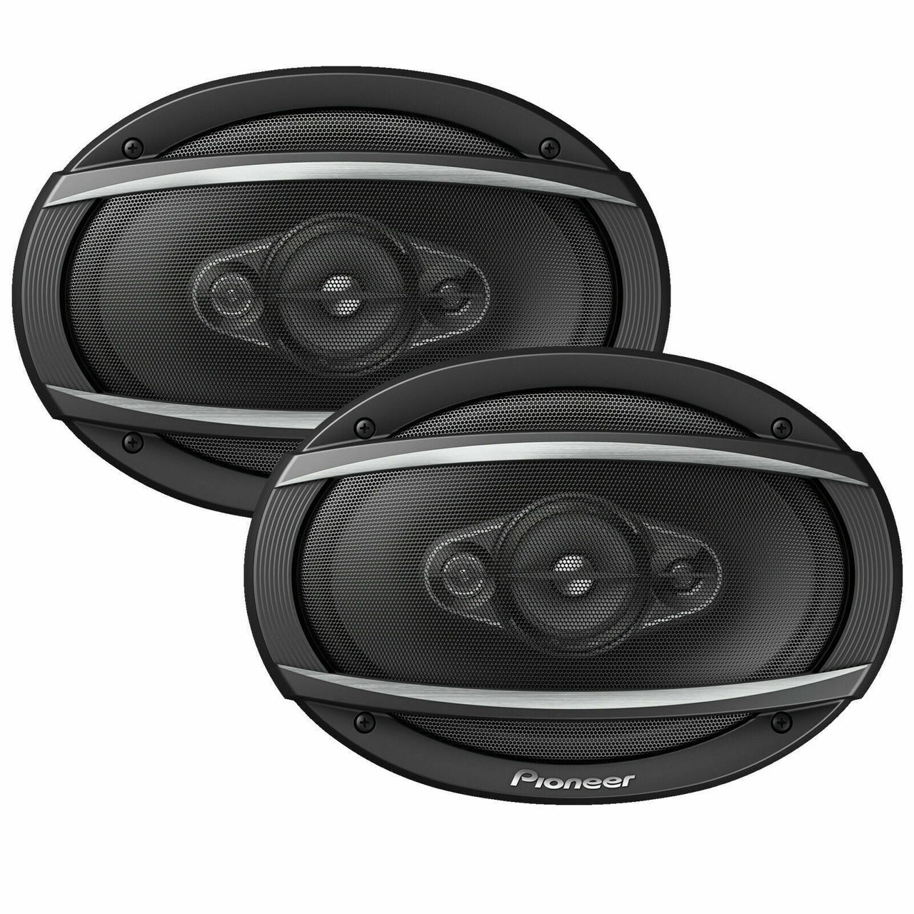 2 PIONEER TS-A6960F 450W MAX 6" X 9" 4-WAY 4-OHM STEREO COAXIAL SPEAKER (1PAIR)