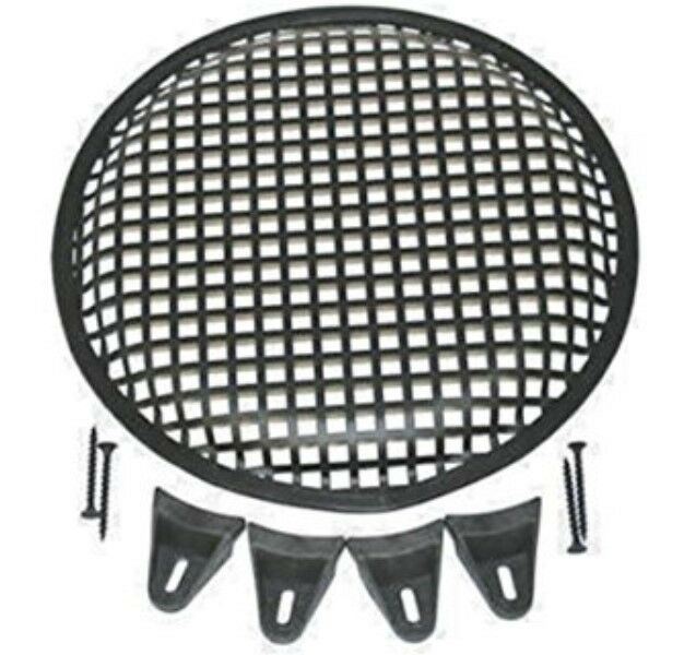 2 Patron 10" SubWoofer Metal Mesh Cover Waffle Speaker Grill Protect Guard DJ
