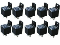 Thumbnail for 10 PACK Bosch Style 12 VOLT DC 40 AMP SPTD UTV/ATV RELAY 5 PIN W/ MOUNTING TAB