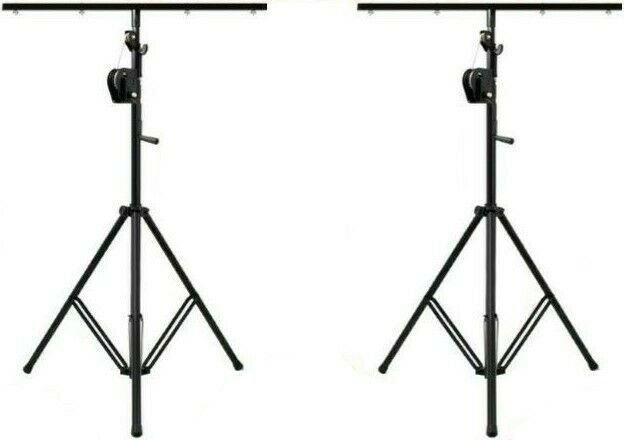 2 NEW Crank Up Truss Lighting Stands Stage Light Mount Trussing Speaker PA DJ