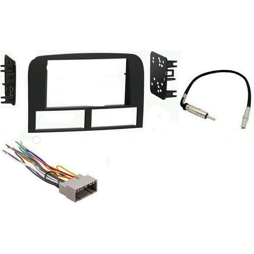 Metra 95-6546B Fit 02-2004 Jeep Grand Cherokee Double Din Radio Stereo Install Dash Kit