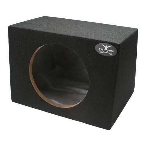 Absolute MSHF10 10" Sealed 3/4" MDF Single Hatchback Subwoofer/Sub Enclosure Box 0.9 Cubic Feet