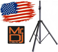 Thumbnail for MR DJ DJ PRO Speaker Stand Tripod FoldOut Load Capacity 100LB Maximum Height 72