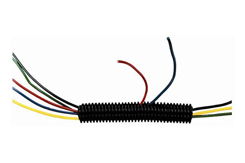 American Terminal Split Wire Loom Conduit Polyethylene Black Tubing Sleeve Tube AMT 100 Ft 1/4"