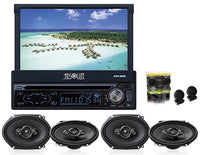Thumbnail for Absolute AVH-9000 7-Inch In-Dash W/ 2 Pairs Of Pioneer TS-G6820S 6x8 & TW600