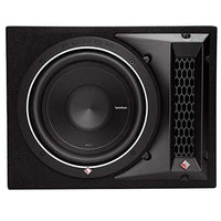 Thumbnail for 2 Pack Rockford Fosgate 500W Punch Single P1 10 Inch Loaded Subwoofer Enclosure