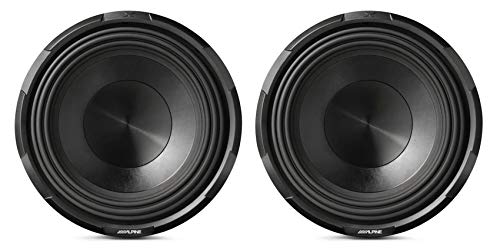 2 ALPINE X-W12D4 12" 900W Car Audio Subwoofers DVC Dual-4ohm X-Series Subs