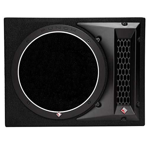 2 Pack Rockford Fosgate 500W Punch Single P1 10 Inch Loaded Subwoofer Enclosure