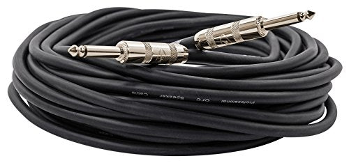 Peavey PV 50' Foot 14-Gauge 1/4" TS to 1/4" TS S/S Speaker Cable
