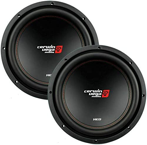 Cerwin-Vega XED12V2 Pair 1000 Watt 12" Car Audio Subwoofers