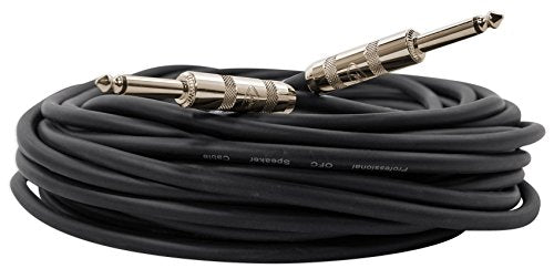 Peavey PV 50' Foot 14-Gauge 1/4" TS to 1/4" TS S/S Speaker Cable