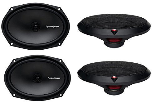 4 Rockford Fosgate R169X2 6x9" 260W 2 Way Car Coaxial Speakers Audio Stereo