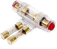 Thumbnail for American Terminal 150 Amp Inline AGU Fuse Holder Fits 4 8 10 Gauge Wire