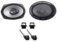 Thumbnail for Kenwood KFC-6966S Rear Factory Speaker Replacement + METRA 72-4568 Fit 1997-2003 Chevrolet Chevy Malibu