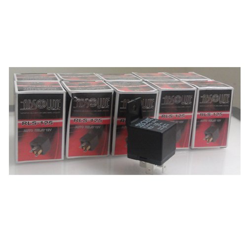 Absolute RLS125 10 PACK Bosch style 12-VCD Automotive Relay SPDT 30/40 AMP