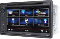 Thumbnail for Power Acoustik PD-651B Double DIN Bluetooth In-Dash DVD/CD Car Stereo & Silver Rear View Camera