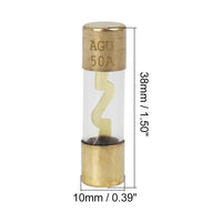 Thumbnail for American Terminal 150 Amp Inline AGU Fuse Holder Fits 4 8 10 Gauge Wire