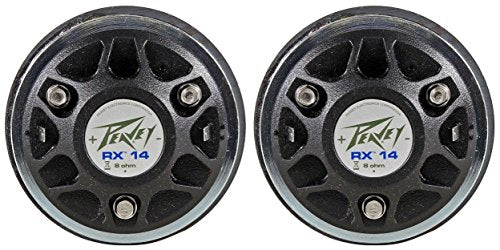 2 Peavey RX14 Professional 1.4" High Frequency Horn Drivers