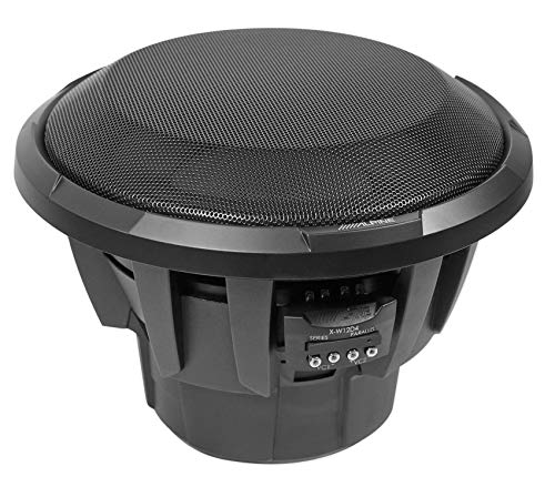 2 ALPINE X-W12D4 12" 900W Car Audio Subwoofers + Vented Sub Box Enclosure