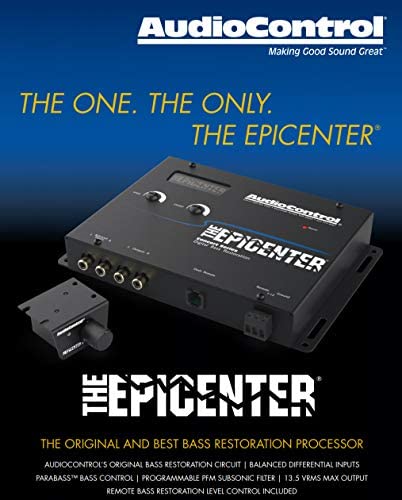 Audio Control The Epicenter Concert Series Digital Bass Restoration Processor Bass Booster Expander with Remote