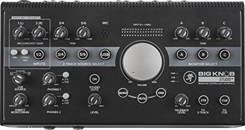 Mackie Big Knob Studio+ 4x3 Studio Monitor Controller and Interface