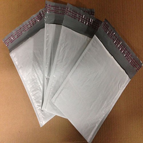 BM Paper 250pcs #0 6x10" Bubble Lined Polyolefin Mailers Padded Envelopes
