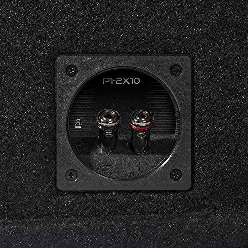 Rockford Fosgate Punch P1-2X10 Dual P1 10" Loaded Subwoofer Enclosure Ported