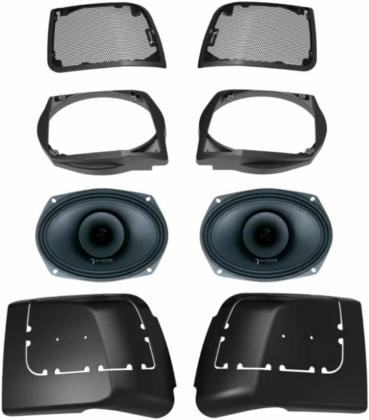 Diamond Audio MSMP694LK 14+ Harley Davidson Cut in Lid Kit with MP694