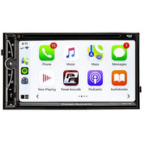 Thumbnail for Power Acoustik CPAA-70D 7-Inch Double-DIN in-Dash DVD Receiver with Bluetooth, Apple CarPlay, and Android Auto