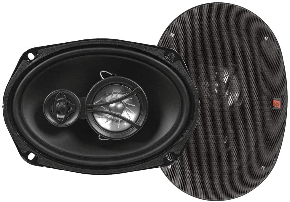 CERWIN VEGA XED693 6 x 9 Inches 350 Watts Max 3-Way Coaxial Speaker Set & Metra 72-4568 Speaker Harness for Selected General Motor Vehicles