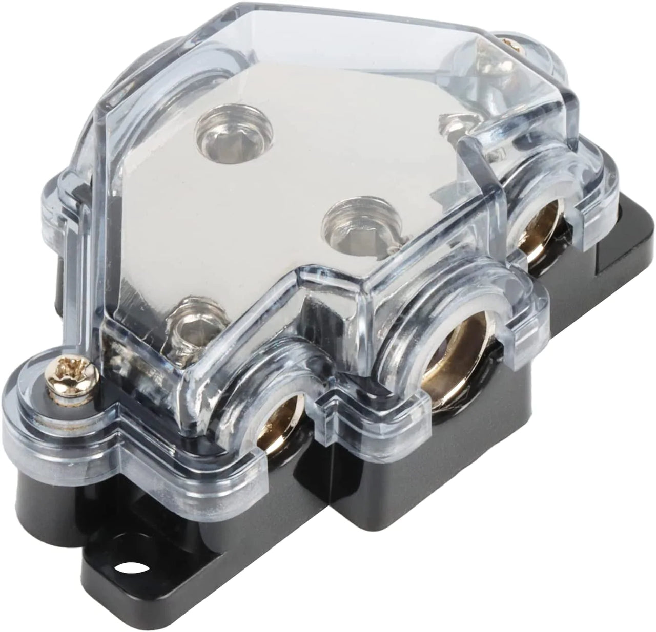2 Absolute PD-130C 2-4 Gauge 1 in 3 Ways Out Power Splitter Distribution Block