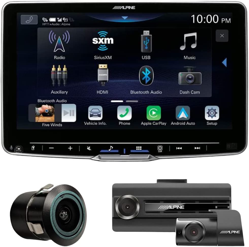 alpine-ilx-f509-car-stereo-with-dash-and-bullet-cameras