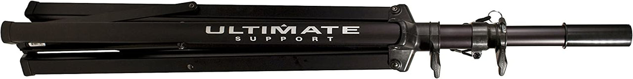 Ultimate Support TS-70B Aluminum Tripod Speaker Stand with Safe and Secure Locking Pin and 150 lb Load Capacity - Black