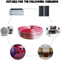 Thumbnail for American Terminal SW14G25 14 Gauge 25' Speaker Wire 2 Conductor Audio Marine Cable