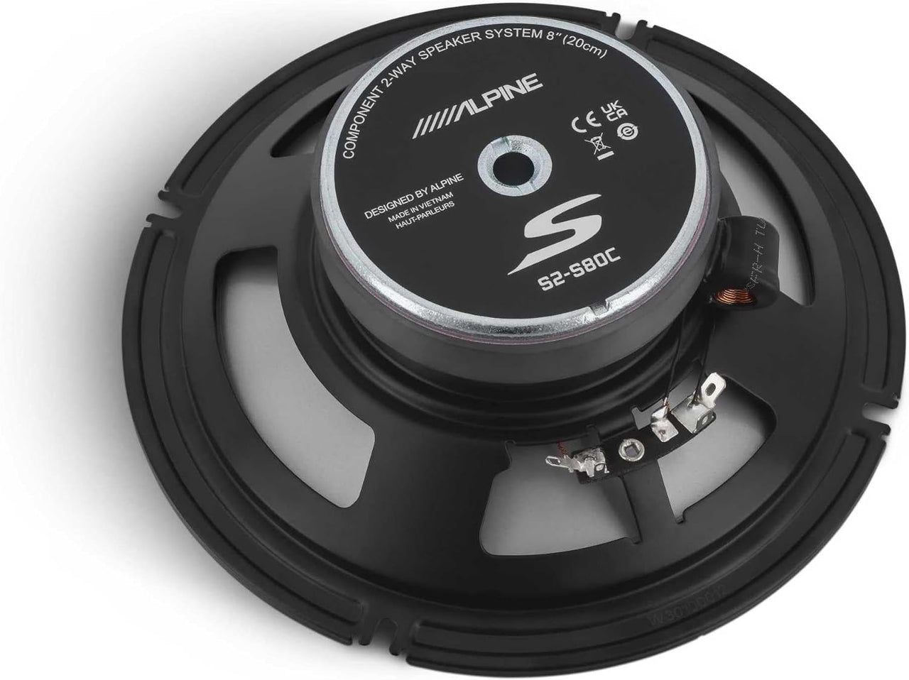 Alpine S2-S80C - Next-Generation S-Series 8" Component Speaker Set