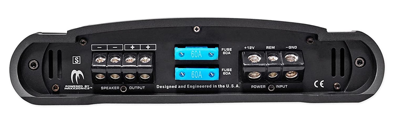 AUTOTEK MM-4020.1D 4000W Max 1-ohm Stable Monoblock Amplifier w/ Bass Knob Included