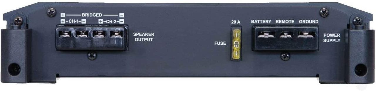 Alpine BBX-T600 300 Watt 2 Channel or Mono Car Amplifier +4 Gauge Amp Kit